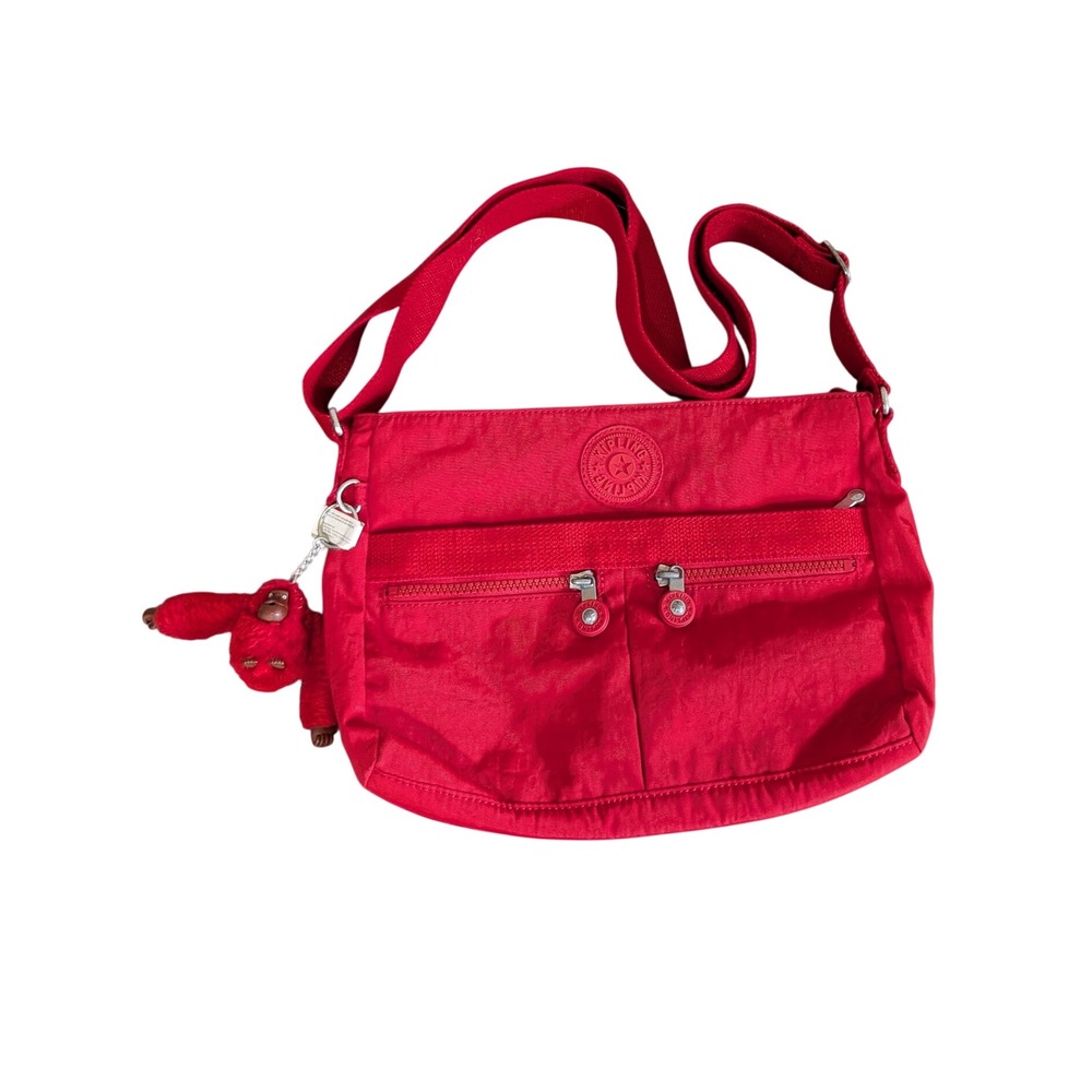 Kipling Red Angie Crossbody Bag